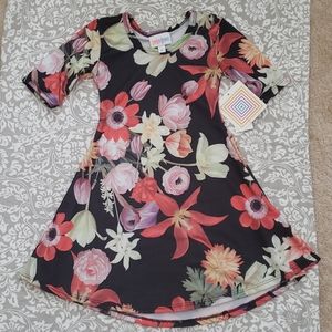 Lularoe Rare Adeline Floral Dress New NWT